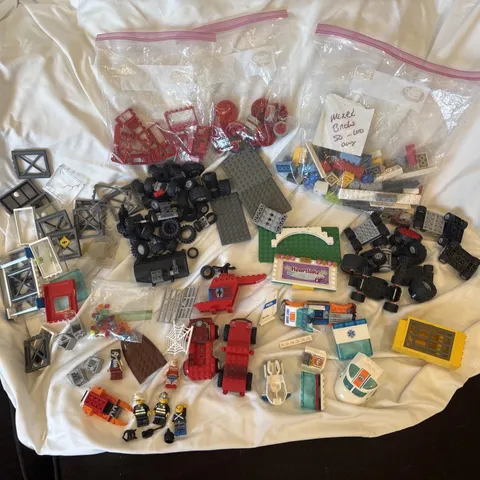 HUGE Lego Lot Windows Tires Figs Bricks Plates Vehicles Figures Accessories
