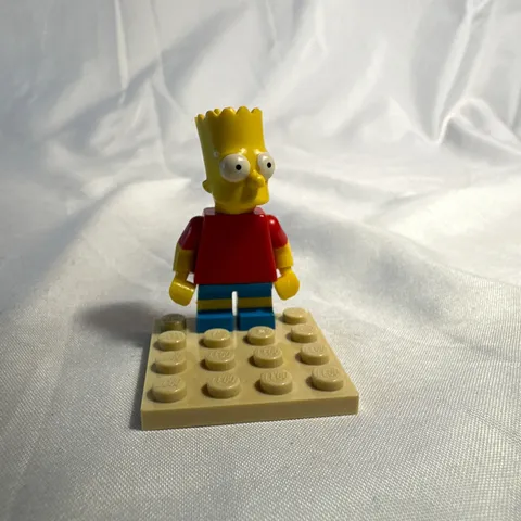 LEGO Bart Simpson Minifigure The Simpsons Series TV Show Character