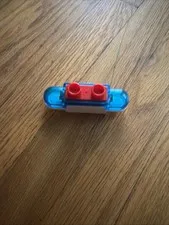 Lego Duplo BLUE EMERGENCY SIREN LIGHT Lights Sounds BRICK Police Cop Works