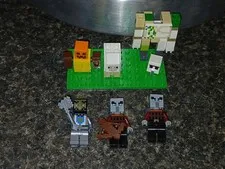 Lego Minifigure From A Minecraft Pillagers Set