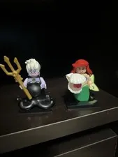 LEGO Disney Series 1 Ariel And Ursula Minifigure Collectible Lot 71012
