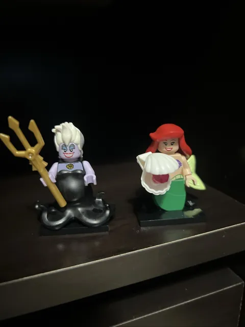 LEGO Disney Series 1 Ariel And Ursula Minifigure Collectible Lot 71012