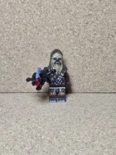 Star Wars LEGO® Chewbacca Snow Markings Rebel Wookiee Minifigure 75322 