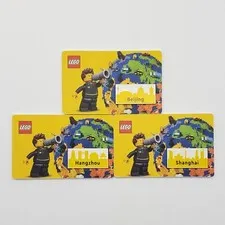 Lot of 3 Printed 2x4 Tile Beijing Hangzhou Shanghai China Store Grand Opening