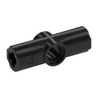 LEGO Part 32034 - Black Technic Axle and Pin Connector Angled #2 - 180°