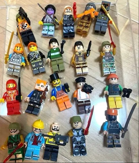 LEGO Minifigure CITY Parts Lot Set Bulk Sale Police