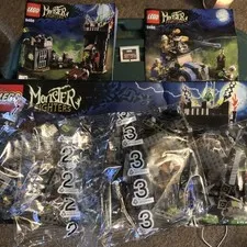 LEGO Monster Fighters Crazy scientist and monster 9466 complete 