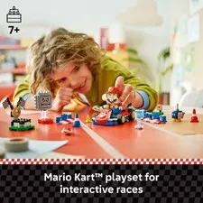 LEGO Super Mario Mario Kart Interactive LEGO Mario and Standard Kart Building