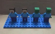 Lego Minecraft Minifigures 4 Pieces