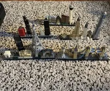 LEGO Architecture Lot (some sun damaged parts) mostly complete