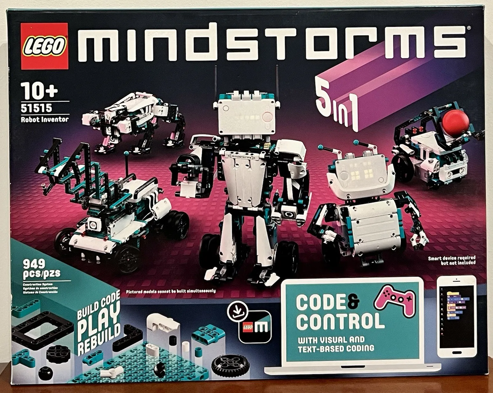LEGO MINDSTORMS Robot Inventor 51515 Retired Electronic Battery Sealed NIB