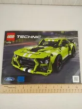 Lego 42138 Shelby GT500 Technic Instruction Manual Only No Bricks 
