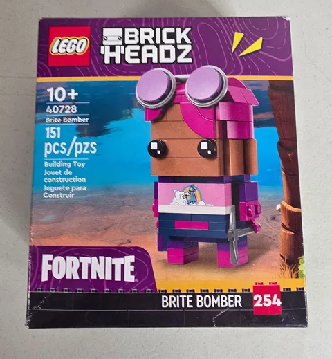 LEGO BrickHeadz Fortnite Brite Bomber 40728 Building Toy New Sealed GWP Box 254