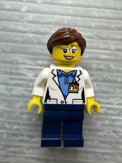 LEGO Space female Scientist MINIFIGURE 60080