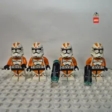 LEGO Star Wars 212th Battalion Clone Trooper Lot x4 Phase 2 75036 Minifigures