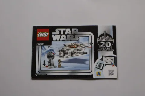 LEGO® Star Wars™ 75259 Snowspeeder™ – 20th Anniversary Edition Instruction Manua