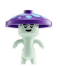 Lego DREAMZzz Dreamling Mushroom (drm028) Minifigure Appears in 3 Sets! So Cute!