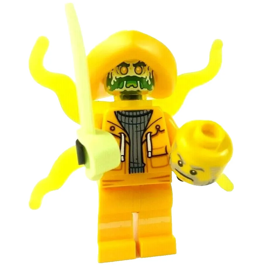 LEGO® Captain Jonas Minifigure w Sword and Ghost Accessories Hidden Side hs007