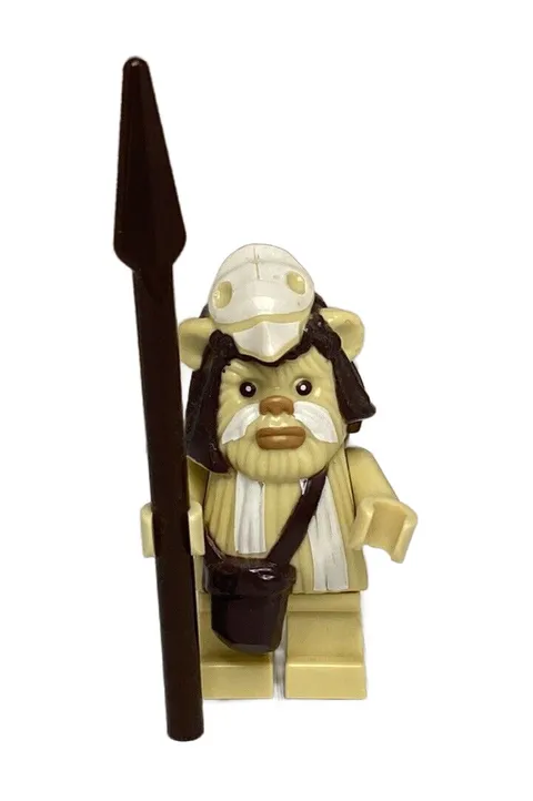 Star Wars LEGO Minifigure Logray 7956 10236 Tan Ewok  LG23