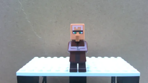 LEGO Minifigure Minecraft min028 Villager