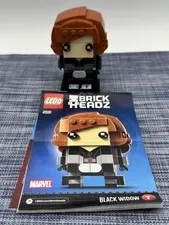 LEGO BrickHeadz Marvel Black Widow 41591 Complete Set 10+ 143pcs Box