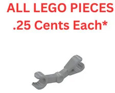 LEGO Mechanical Arm Bent 30377 Light Bluish Gray - Genuine LEGO Parts Pieces