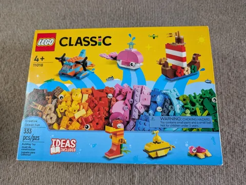 LEGO Classic Creative Ocean Fun 11018 Building Toy Set, Ages 4+ (333 Pieces)