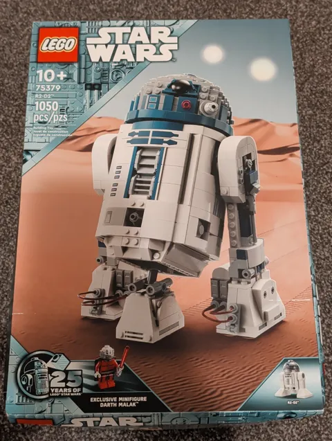LEGO Star Wars R2-D2 75379 Building Set 1050pcs 25th Anniversary NEW Sealed