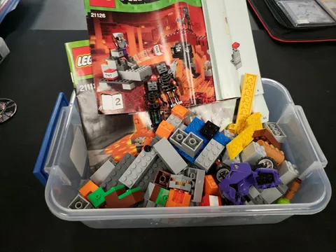 Minecraft Minifigures Plus Assortwd Legos And Manuals