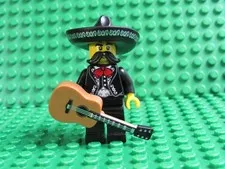 Lego Mariachi Collectible Minifigure Series 16 CMF 71013 Guitar Hat HG28