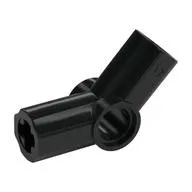 LEGO Part 32192 - Black Technic Axle and Pin Connector Angled #4 - 135°