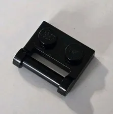 LEGO Parts - Black Plate 1 x 2 with Bar Handle on Side - No 48336