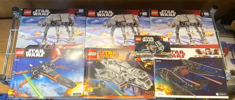 LEGO Star Wars Instruction Manual Lot of 7 75128 75106 75102 10178 1-3 75179