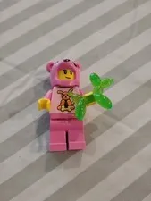 New LEGO BAM 2025 Minifigure - Balloon Dog Fan - Dark Pink Bear