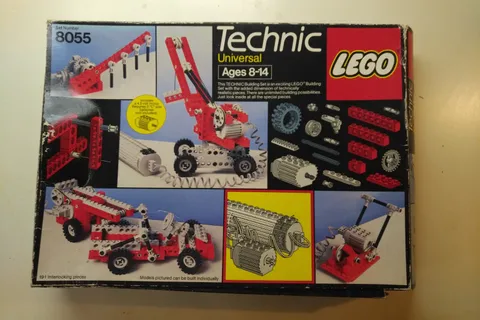 LEGO Technic 8055 Universal Motor Set COMPLETE 110%(?) W/Box & Instructions
