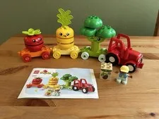 LEGO DUPLO (10982): Fruit and Vegetable Tractor, Complete Set, With Instructions