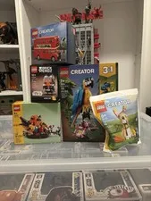 Lego Bundle Lot 5 Sets Birds Nest Ashoka Brickheadz Exotic Parrot