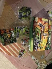LEGO NINJAGO 9447 Lasha's Bite Cycle 250pc COMPLETE Sealed Contents, open box