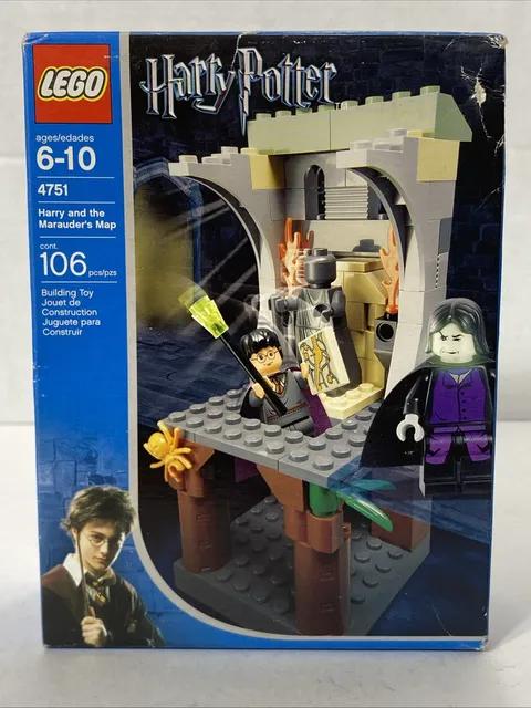 Lego 4751 Harry Potter HARRY AND THE MARAUDER’S MAP NEW NRFP 106 pcs Retired