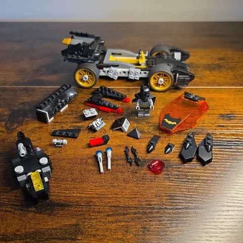 LEGO Batman 76012 Incomplete Set Batmobile Parts Piece Lot With Batman...