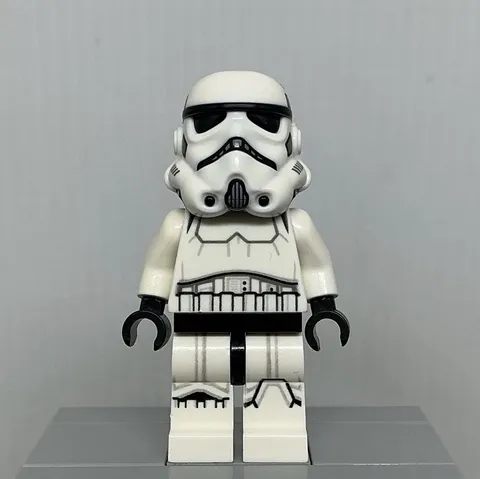 LEGO Star Wars sw0997b Male Imperial Stormtrooper Scowl Minifigure Note