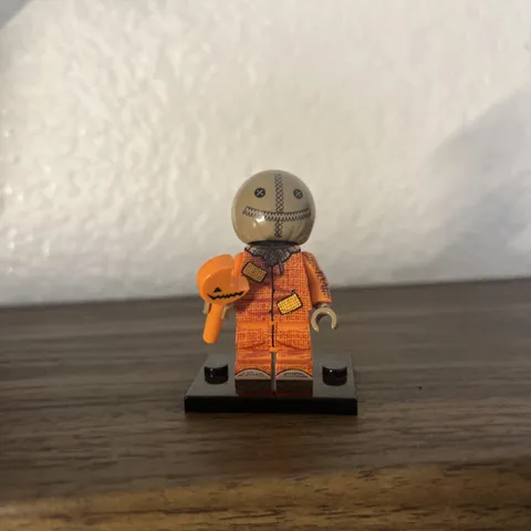 SAM TRICK R TREAT LEGO MINIFIG MINI FIGURE horror or halloween pumpkin