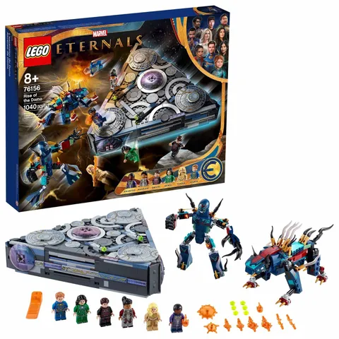 Lego Marvel Eternals Rise Of The Domo 76156 Build only 