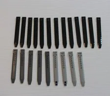 Lot of 22 genuine LEGO plate 2x16 Rotor Blades 62743 city helicopter