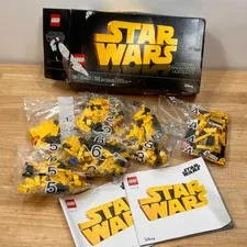 Star Wars Brick Built Star Wars Logo 75407 Display Set 700 Piece Bags Sealed NOB