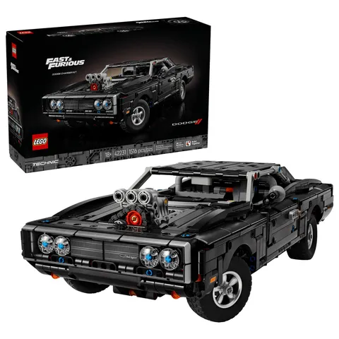 LEGO Technic Fast & Furious Dodge Charger R/T 42231 1516 pcs NEW SEALED