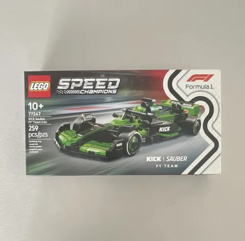 LEGO Speed Champions 77247 Kick Sauber F1 Team C44 Race Car 259pc 10+