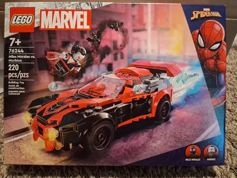 Lego 76244 Miles Morales Vs Morbius SEALED Box Marvel Spiderman 2023 Figure Set