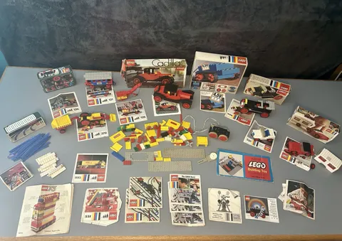 Vintage 1970’s Lego Lot, Complete And Near Complete Sets + Extras, 390 329 330