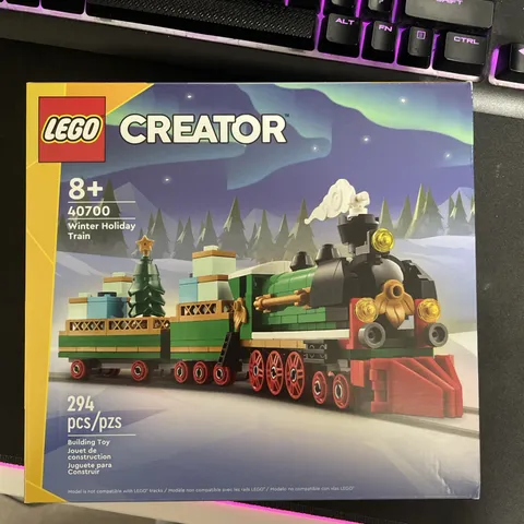 LEGO 40700 Winter Holiday Train – Christmas Limited Edition - New in Sealed Box